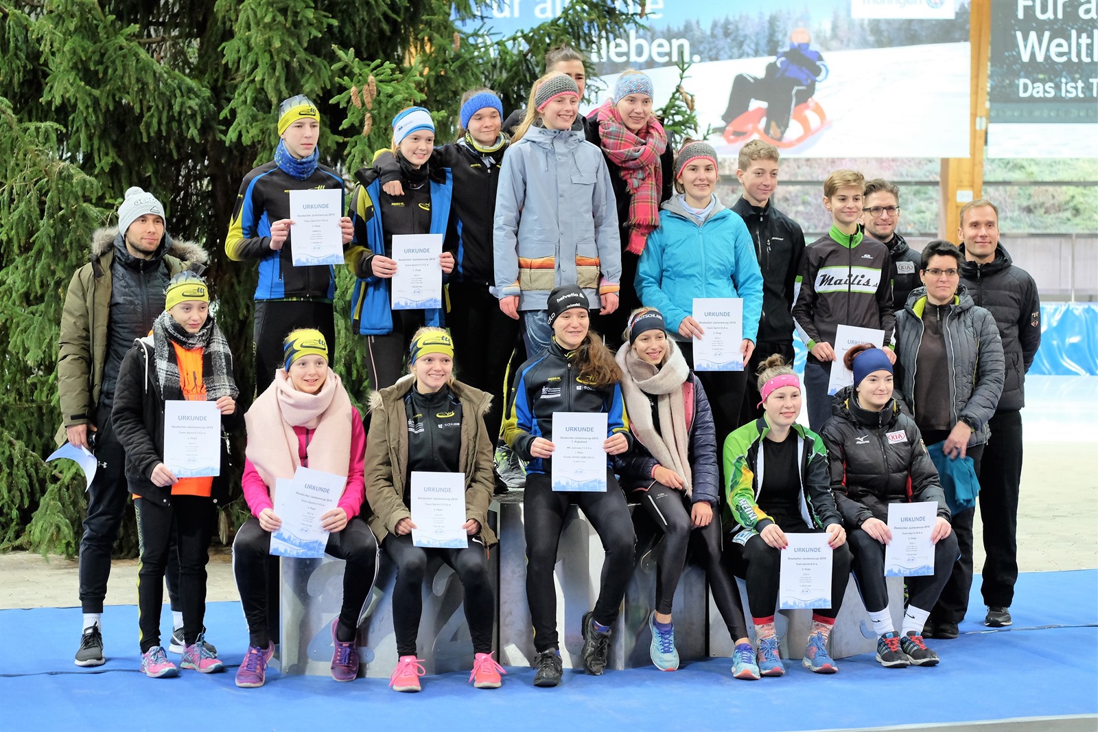 Deutscher Juniorencup 2019 / DESG-Kaderüberprüfung am 17.-18.11.2018 in Erfurt