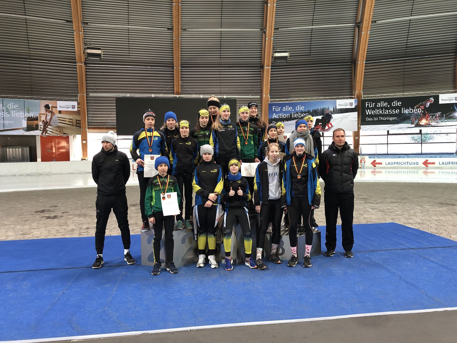 Deutsche Meisterschaft Mehrkampf D, C1 und C2 vom 23.-24.02.2019 in Erfurt